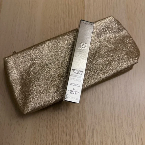Lancôme Hypnôse Drama Mascara in Excessive Black with Gold Pouch - Picture 2 of 8